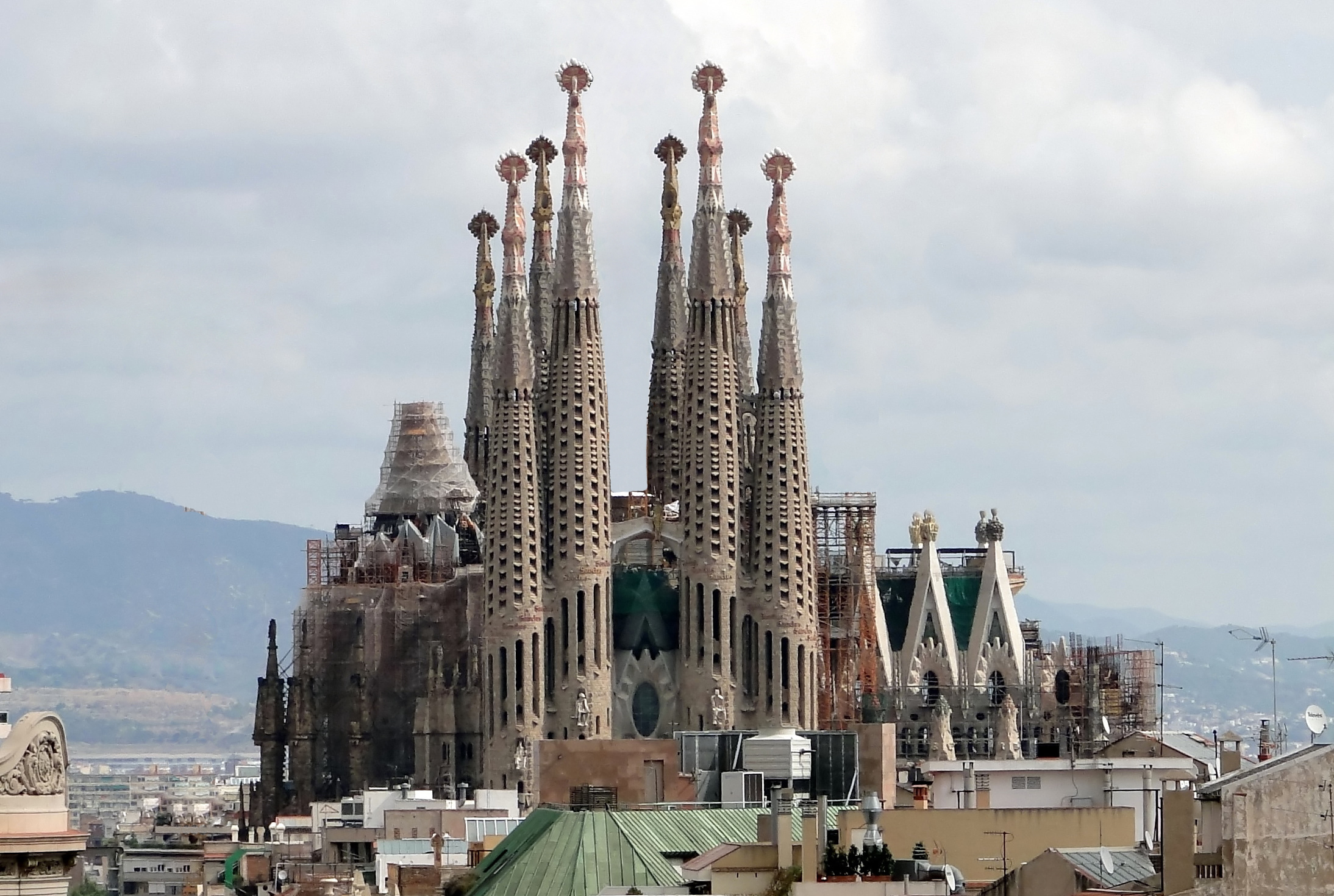 Facade of the Sagrada Familia
