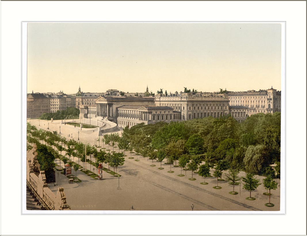 Vienna Parliament on the Ringstrasse