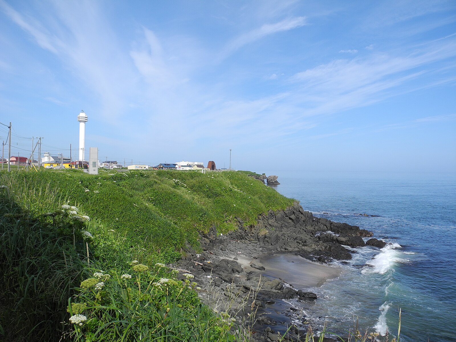 纳沙布岬海岸线