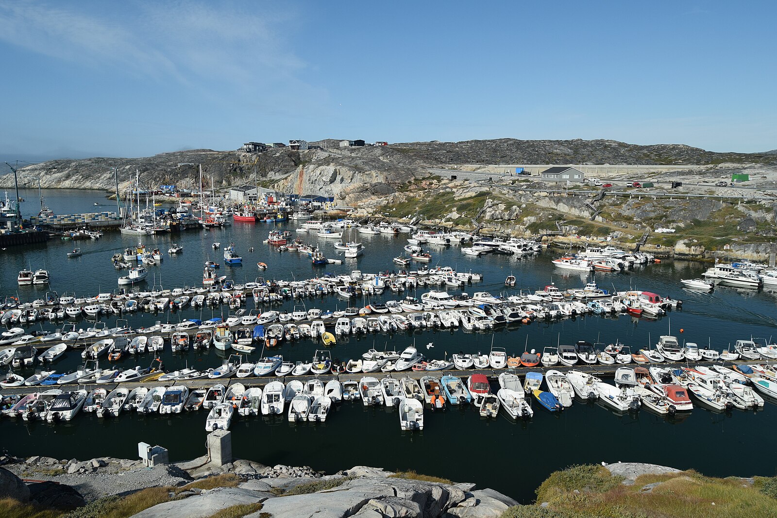 伊卢利萨特 水岸与城市环境 (Ilulissat waterfront and urban environment)